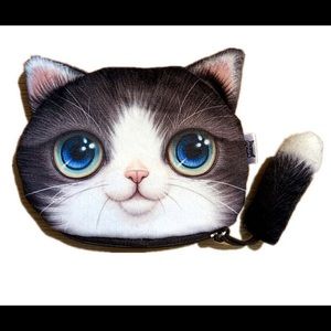 Cat change purse